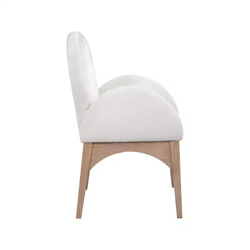 Meridian Furniture,Waldorf Chenille Fabric Dining Chair
