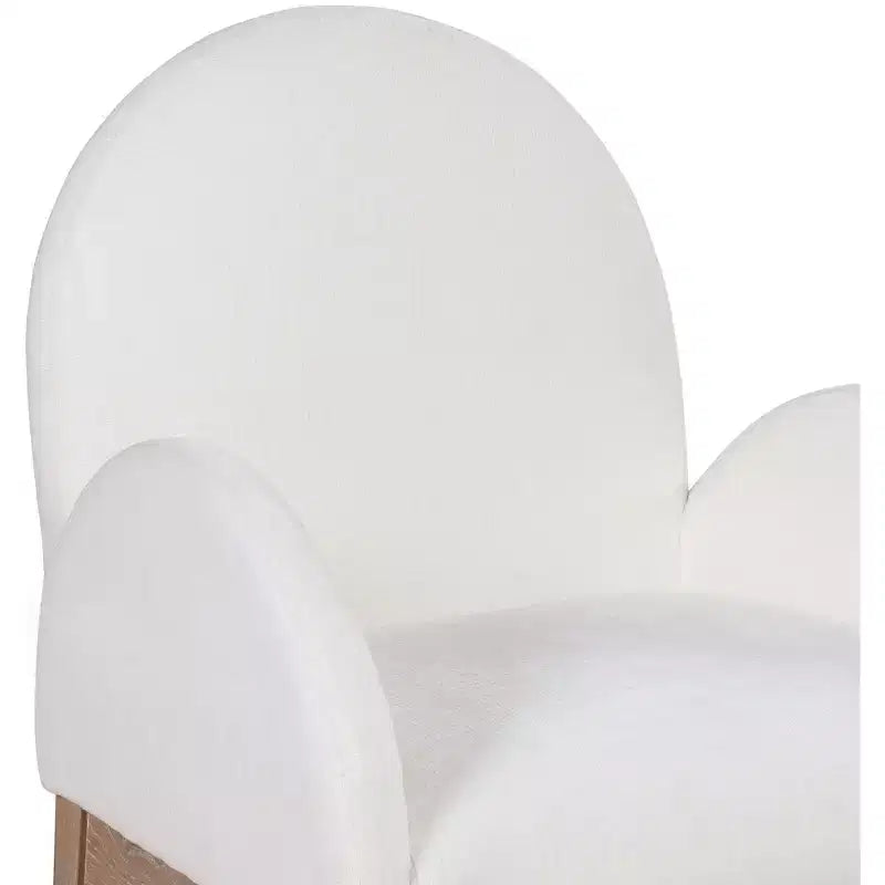 Meridian Furniture,Waldorf Chenille Fabric Dining Chair