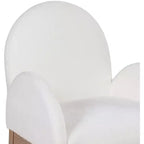 Meridian Furniture,Waldorf Chenille Fabric Dining Chair