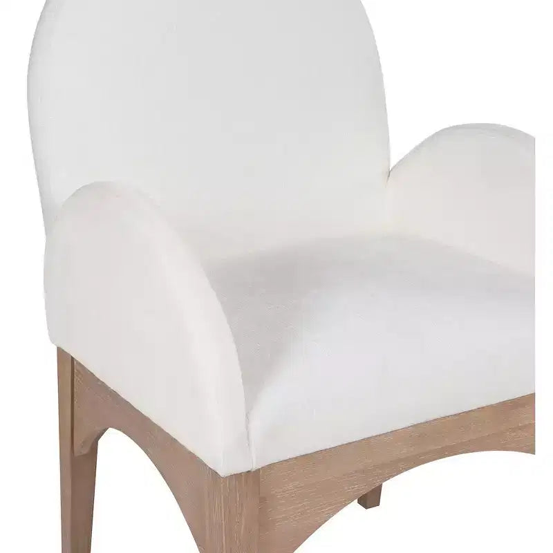 Meridian Furniture,Waldorf Chenille Fabric Dining Chair