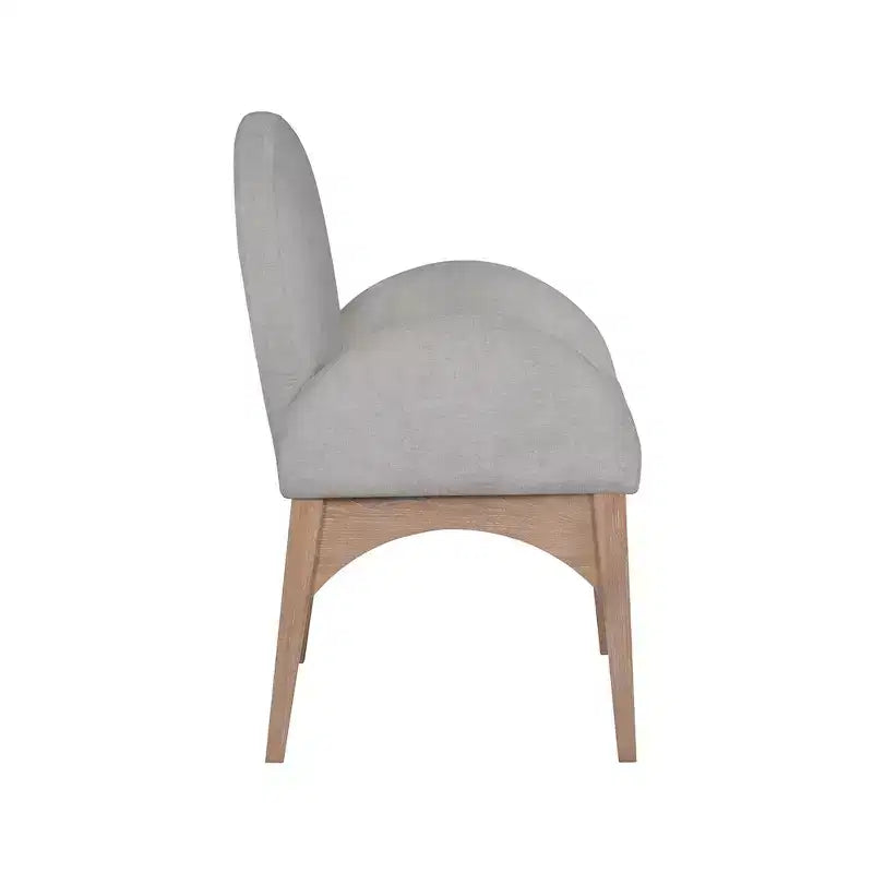 Meridian Furniture,Waldorf Chenille Fabric Dining Chair