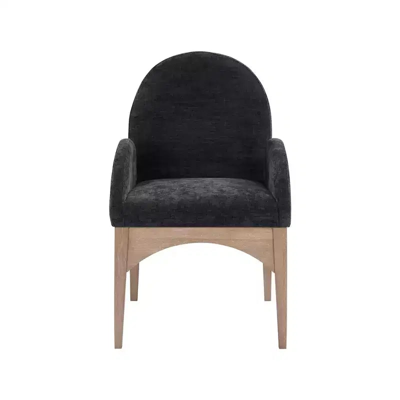 Meridian Furniture,Waldorf Chenille Fabric Dining Chair
