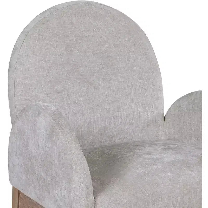 Meridian Furniture,Waldorf Chenille Fabric Dining Chair