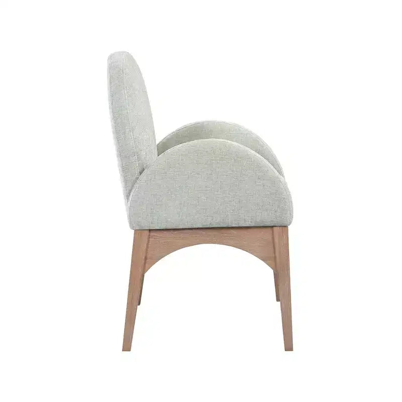 Meridian Furniture,Waldorf Chenille Fabric Dining Chair