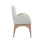 Meridian Furniture,Waldorf Chenille Fabric Dining Chair