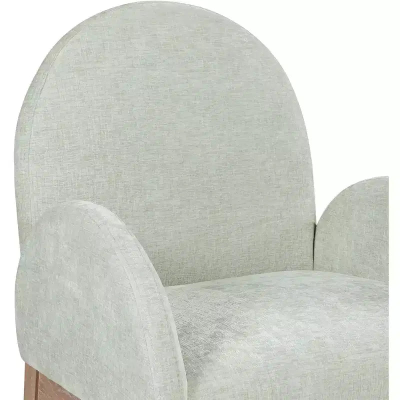 Meridian Furniture,Waldorf Chenille Fabric Dining Chair