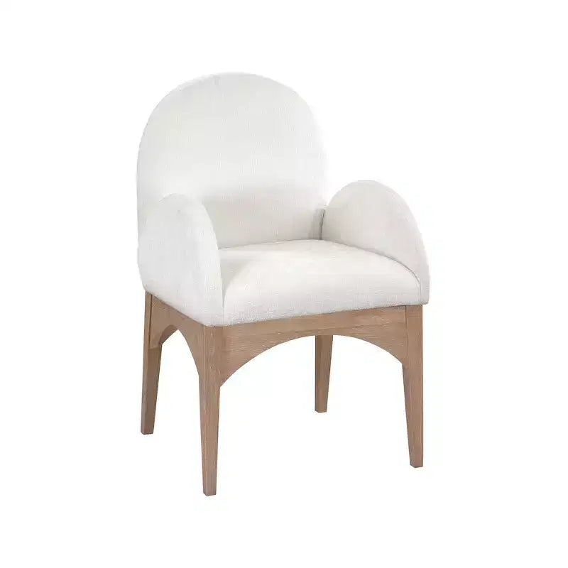 Meridian Furniture,Waldorf Chenille Fabric Dining Chair