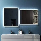 30x24 Inch LED Bathroom Mirror, Anti-Fog, Memory Function, Adjustable Brightness & Temperature, Wall Mounted Vanity Mirror