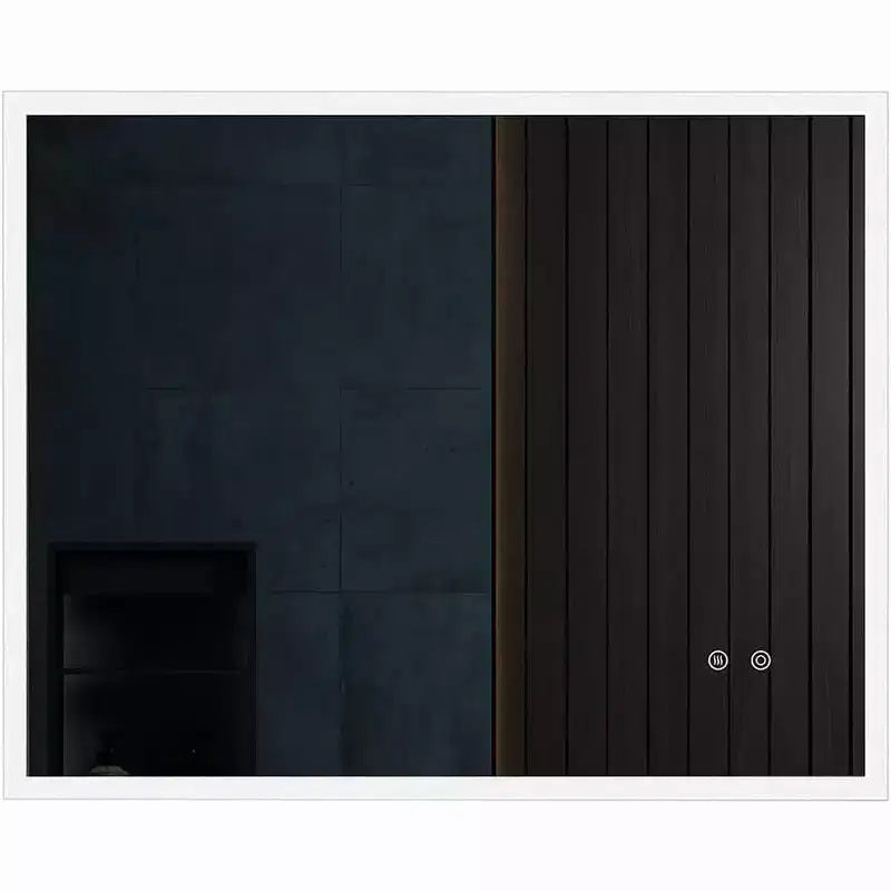 30x24 Inch LED Bathroom Mirror, Anti-Fog, Memory Function, Adjustable Brightness & Temperature, Wall Mounted Vanity Mirror