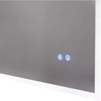 30x24 Inch LED Bathroom Mirror, Anti-Fog, Memory Function, Adjustable Brightness & Temperature, Wall Mounted Vanity Mirror