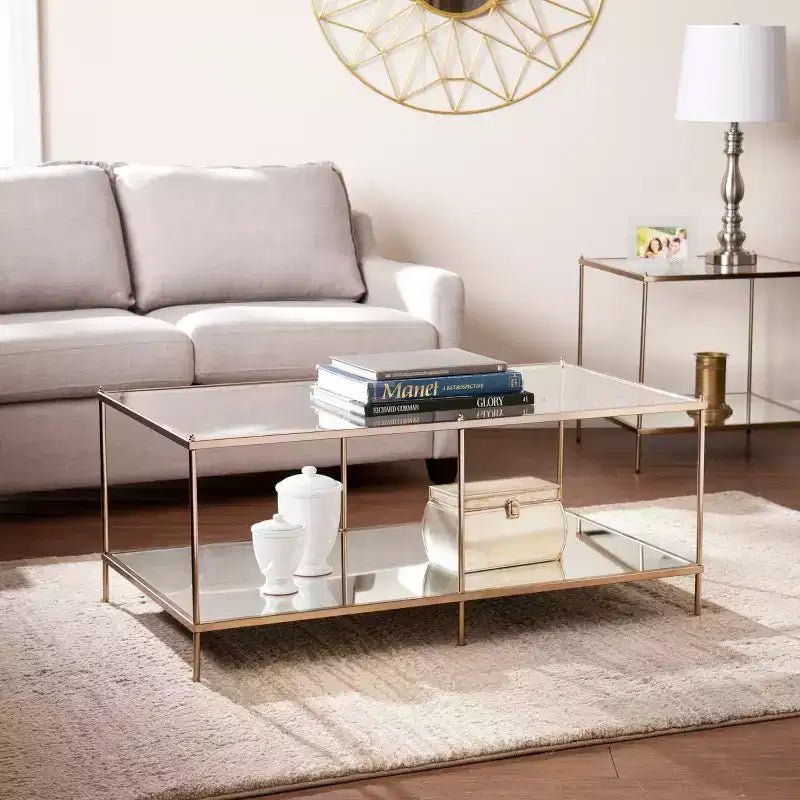Knox Cocktail Table - Copper - SEI