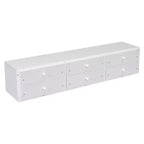 Whisen Full Bed with Bookcase Headboard & Storage
