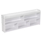 Whisen Full Bed with Bookcase Headboard & Storage