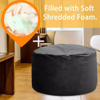 GustoWave Bean Bag Chair, Cozy Lazy Sofa for Adults Kids with Fillings