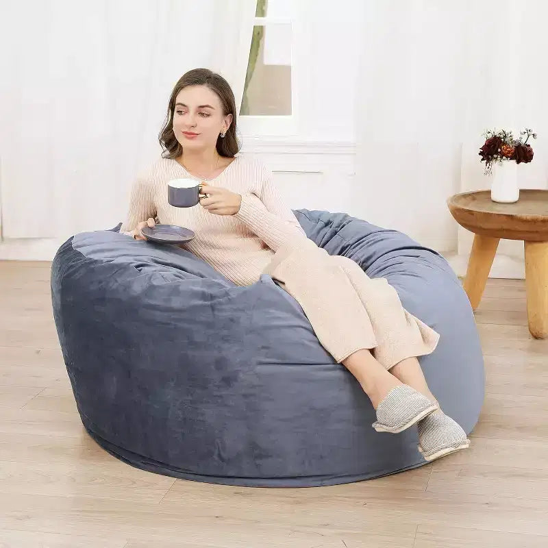 GustoWave Bean Bag Chair, Cozy Lazy Sofa for Adults Kids with Fillings