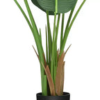 Acekool 48 Birds of Paradise Plant - Realistic Faux Banana Leaf Tree with Pot
