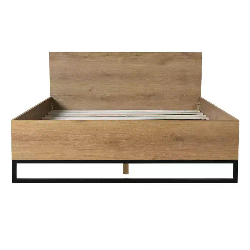 The Misty Moon 82.2 X 62.2 Queen Size Pine Wood Bed Frame For Bedroom