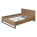 The Misty Moon 82.2 X 62.2 Queen Size Pine Wood Bed Frame For Bedroom