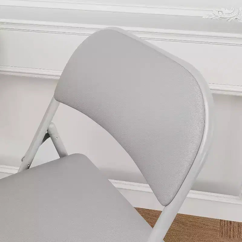 Folding Chairs with Padded Cushions, Hold Up to 350 Pounds, Suitable for Dining Room, Home Office, Indoor and Outdoor Events