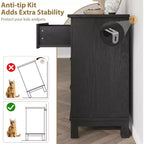 6 Drawer Dresser for Bedroom, 47 Wide Storage Chest, Modern Wooden Closet Organizer for Living Room, Entryway