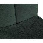 Meridian Furniture,Alta Green Boucle Fabric Accent Chair