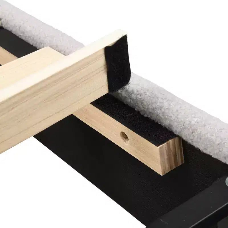 GDFStudio Bloor Teddy Velvet Upholstered Wood Bed