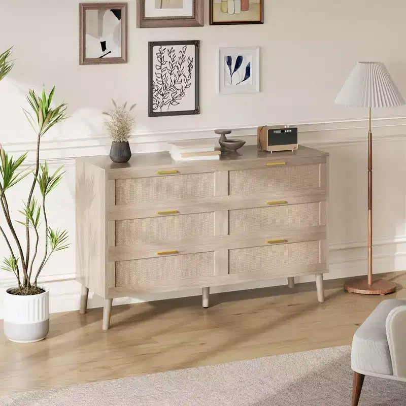 Rattan Dresser