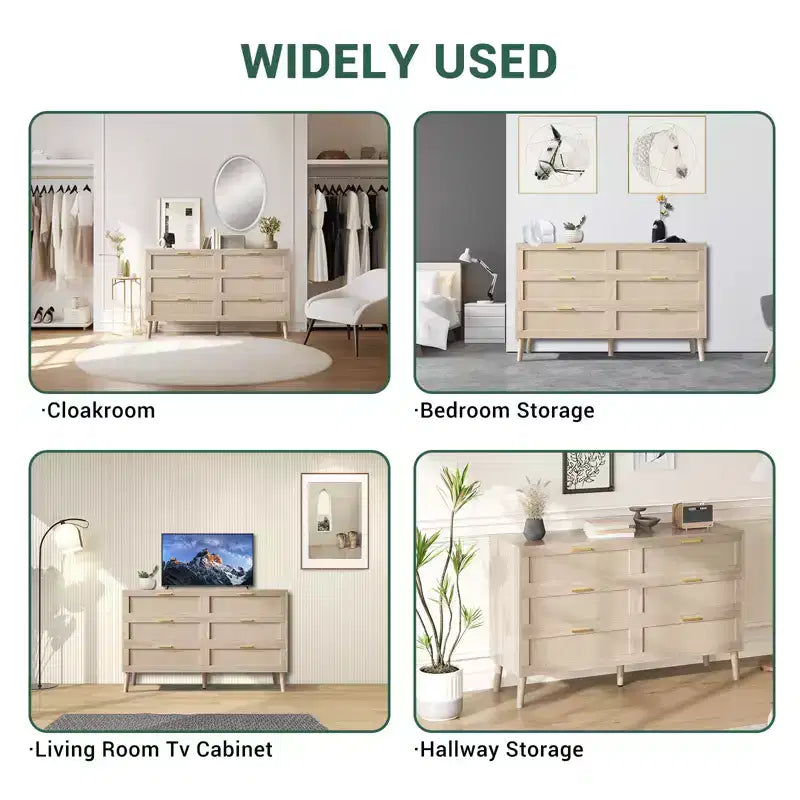 Rattan Dresser