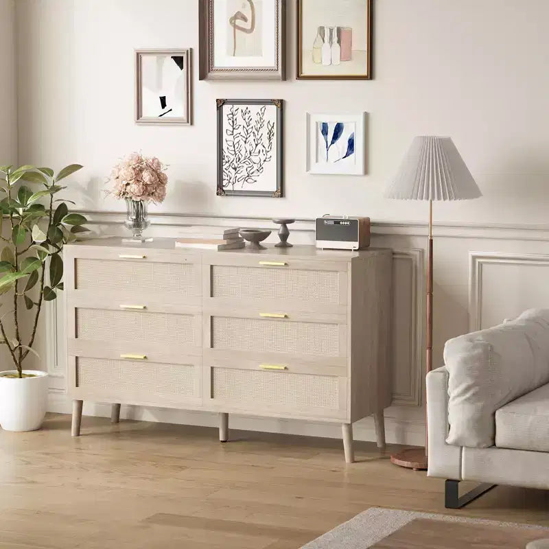 Rattan Dresser