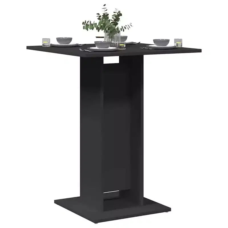 vidaXL Bistro Table Kitchen Dining Room Bar Table Dining Table Engineered Wood