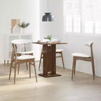 vidaXL Bistro Table Kitchen Dining Room Bar Table Dining Table Engineered Wood
