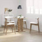 vidaXL Bistro Table Kitchen Dining Room Bar Table Dining Table Engineered Wood