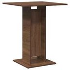 vidaXL Bistro Table Kitchen Dining Room Bar Table Dining Table Engineered Wood