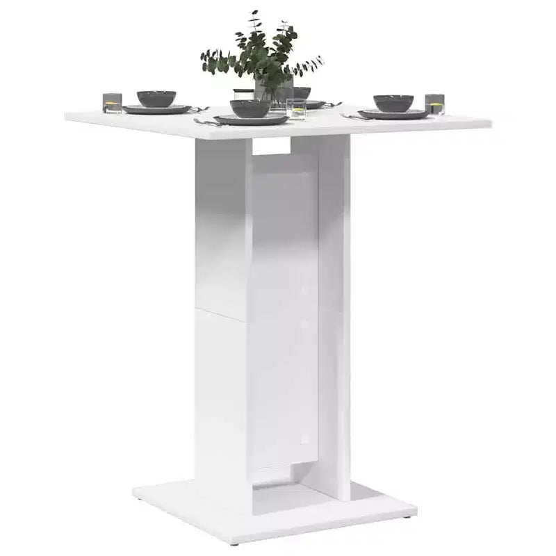 vidaXL Bistro Table Kitchen Dining Room Bar Table Dining Table Engineered Wood