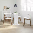 vidaXL Bistro Table Kitchen Dining Room Bar Table Dining Table Engineered Wood