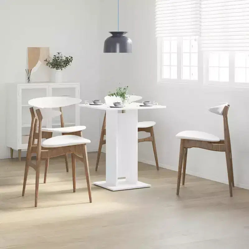 vidaXL Bistro Table Kitchen Dining Room Bar Table Dining Table Engineered Wood