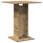 vidaXL Bistro Table Kitchen Dining Room Bar Table Dining Table Engineered Wood