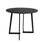 Karl Home 36''Modern Round Dining Table with Stable Cross Leg Base for Small Spaces and Kitchen