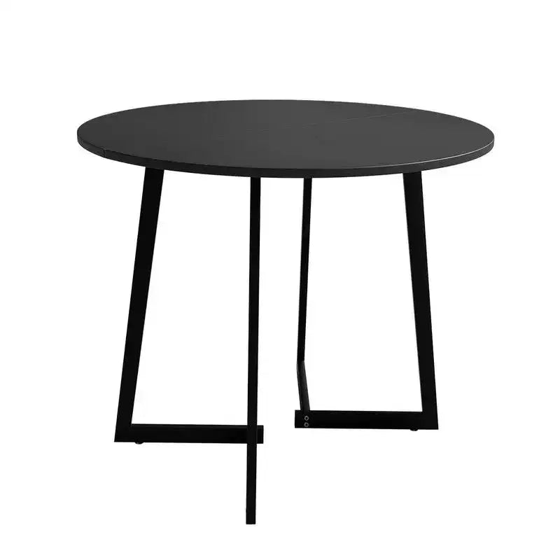 Karl Home 36''Modern Round Dining Table with Stable Cross Leg Base for Small Spaces and Kitchen