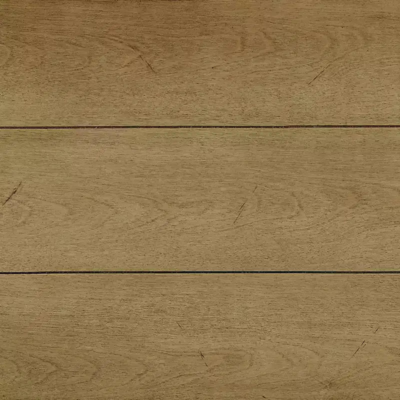 Brooke Desk Washed Oak - Crosley: Modern Industrial, Steel Frame, 42" Office with Fixed Shelves