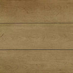 Brooke Desk Washed Oak - Crosley: Modern Industrial, Steel Frame, 42" Office with Fixed Shelves