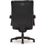 La-Z-Boy Bellamy Executive Office Chair Black: Ergonomic, Swivel, Adjustable Height, Wood Frame
